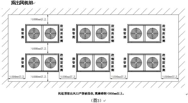 風(fēng)冷式冷(熱)水機組安裝圖及使用說明 風(fēng)冷式冷(熱)水機組安裝圖及使用說明
